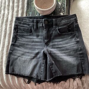 American Eagle Outfitters Dark Gray Jean Shorts